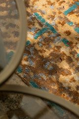Solaris Space Landing rug in Sand Copper, detail