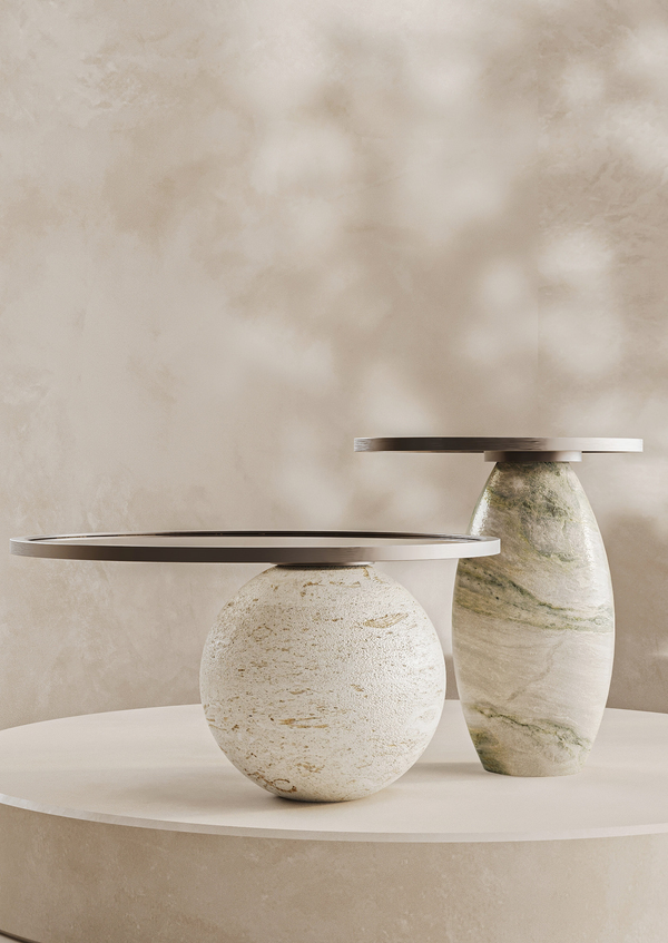 Aphelion Coffee Table in Aurora Sage