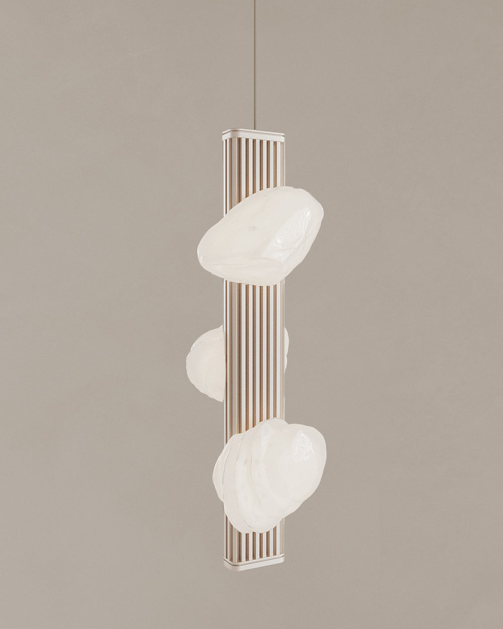 Lulua ceiling pendant, styled