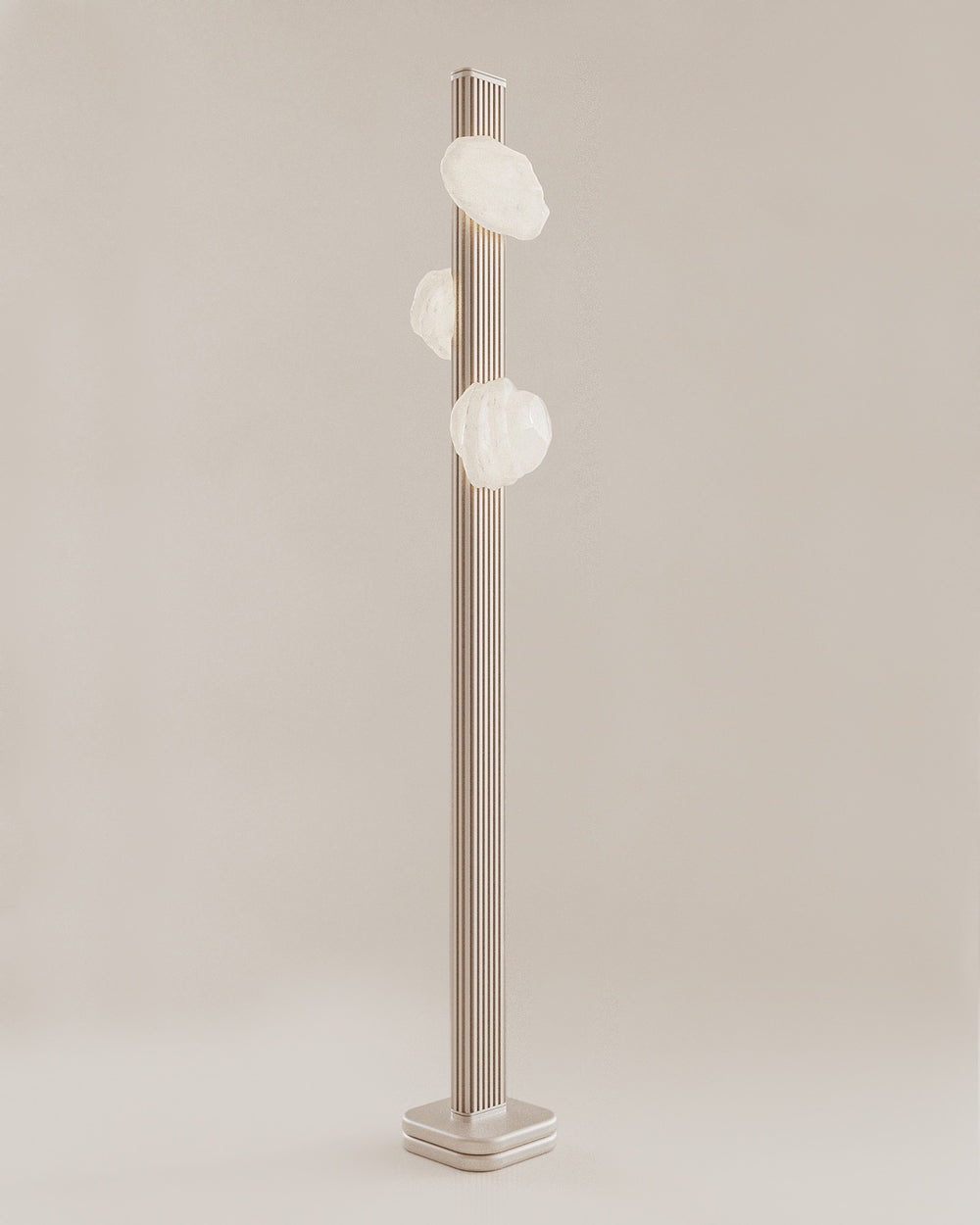 Lulua floor lamp, styled