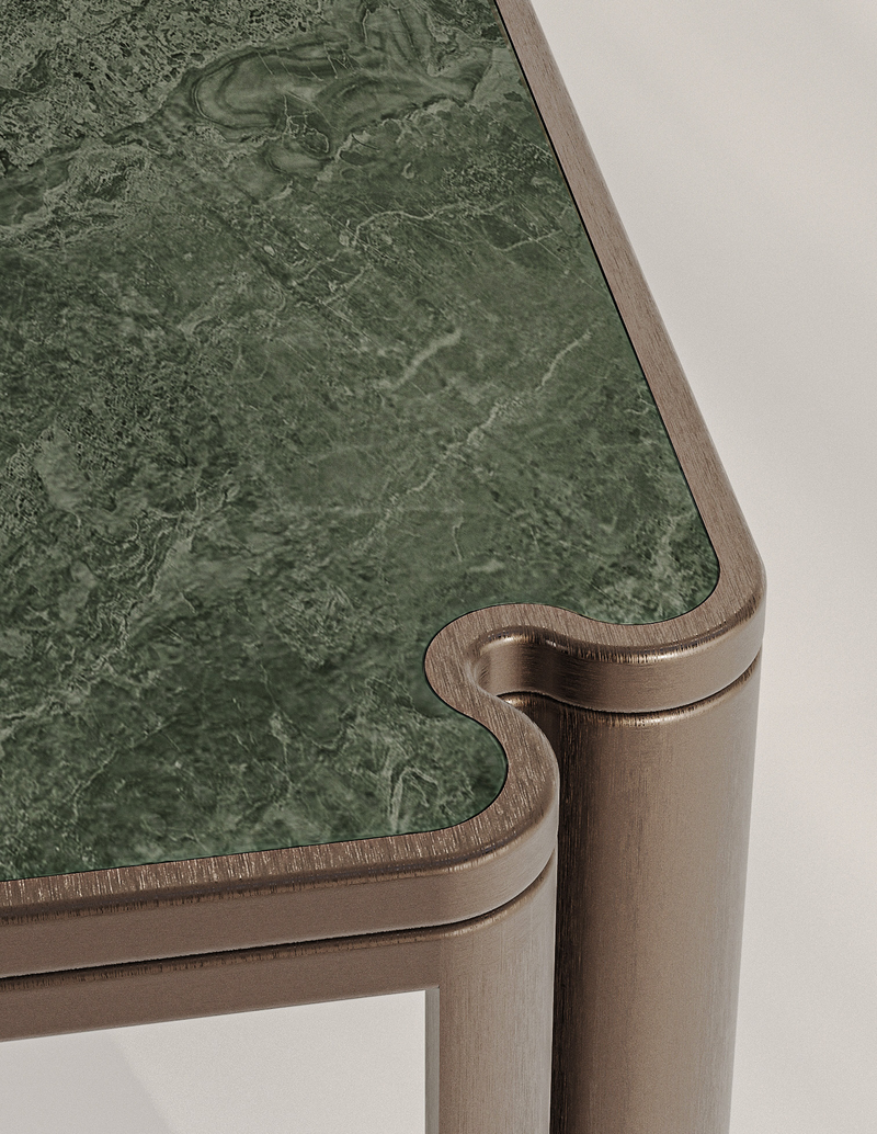 Phiora Dining Table detail