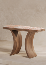Vler Console Table in Stellar Rose